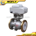 chemical resistant a216 wcb ball valve dn25